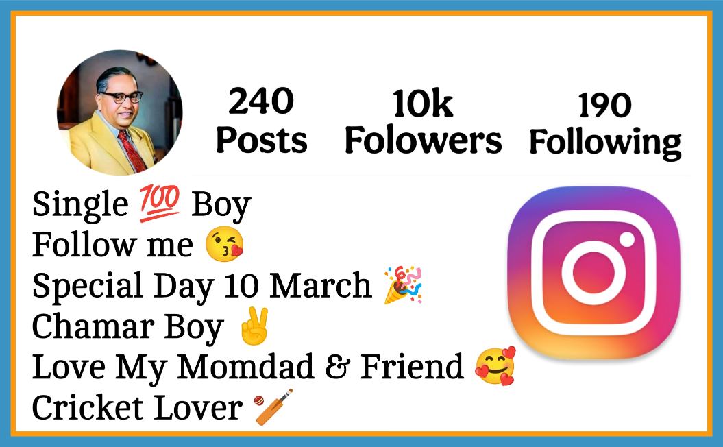 Chamar Bio For Instagram