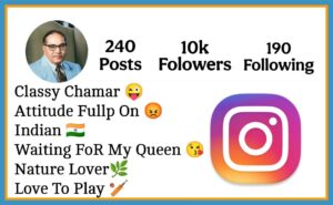 Attitude Chamar Bio For Instagram 