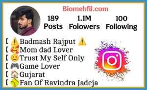 Instagram Bio For Rajput Boys 