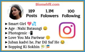 Cute Instagram Bio For Girls