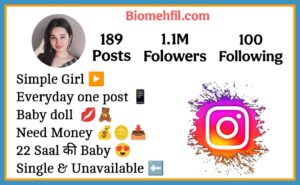 Unique Instagram Bio Ideas For Girls