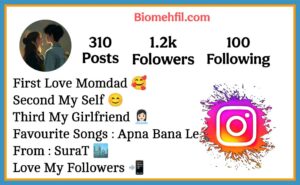 Love Bio For Instagram