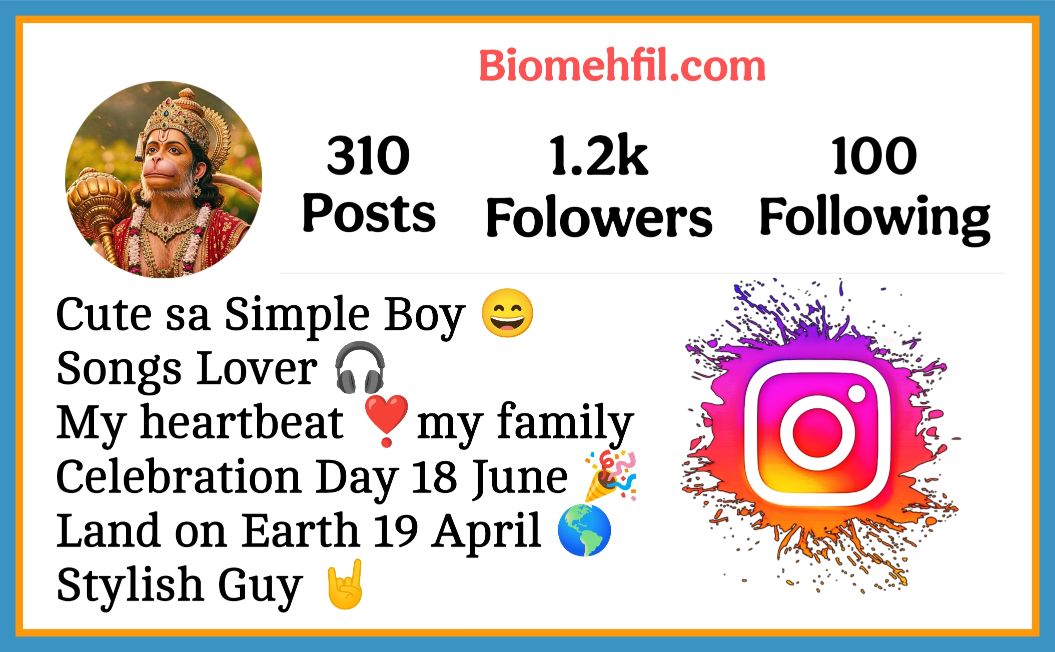 Instagram Bio For Hanuman Bhakt 