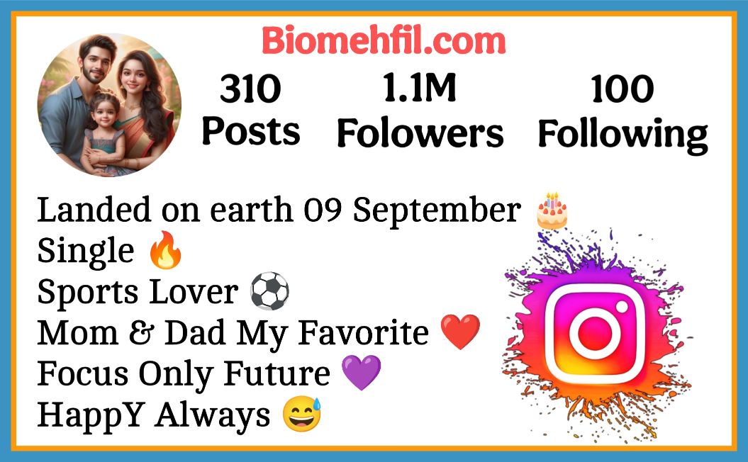 Instagram Bio For Mom Dad Lover 