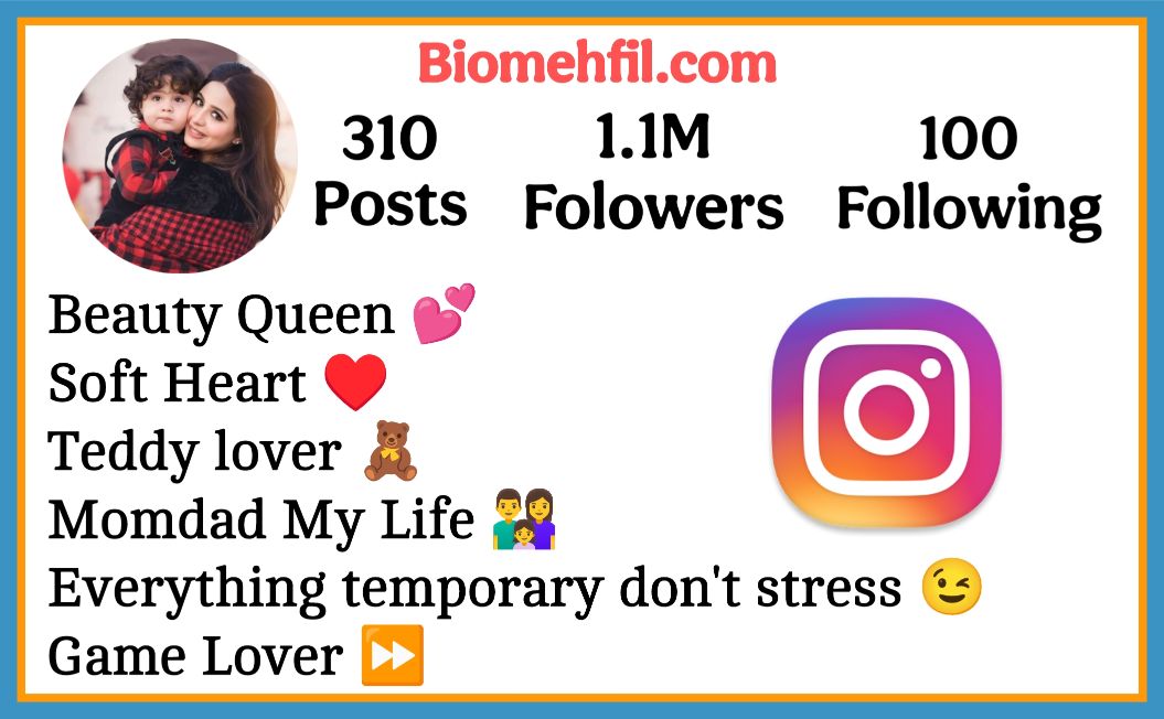 Instagram Bio For Girls Mom Dad 