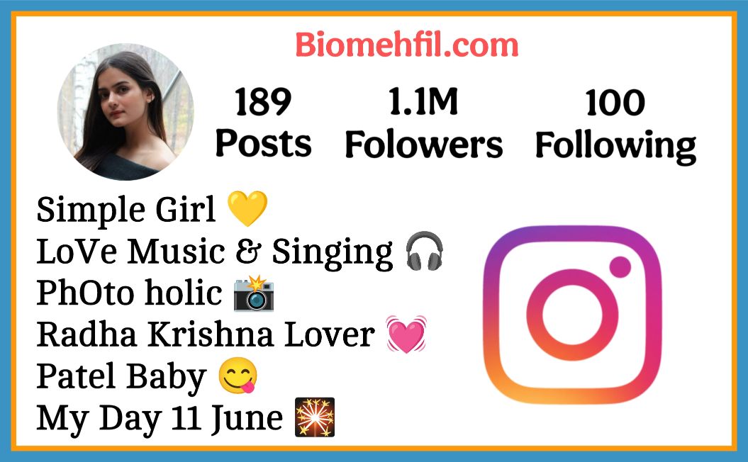 Patel Bio For Instagram For Girls 